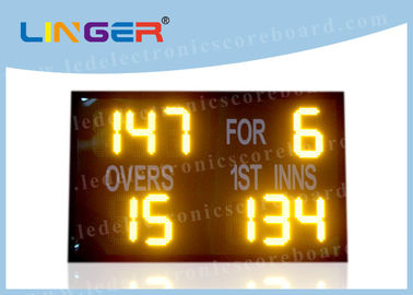 8 cricket électronique portatif de tableau indicateur de pouce 200mm avec les autocollants blancs imperméables