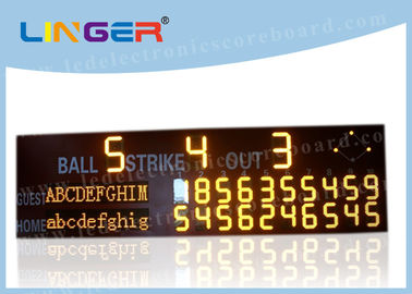 Le tableau indicateur de base-ball de l'intense luminosité LED pour le CE/RoHS d'université a approuvé
