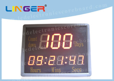 horloge de compte à rebours de 8&quot; de 200mm Digital, horloge de tir portative IR 12kgs à distance