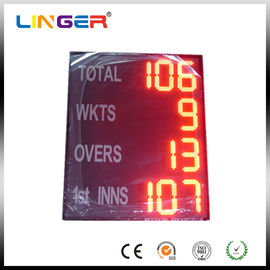 Type d'intérieur léger installation facile de tableau indicateur électronique de cricket