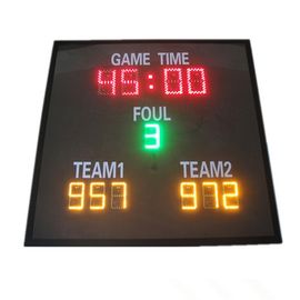 Tableau indicateur régulier de basket-ball de la taille LED de chiffre avec le support mobile de roue