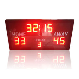 Tableau indicateur électronique ultra mince de basket-ball de LED avec le contrôleur à distance