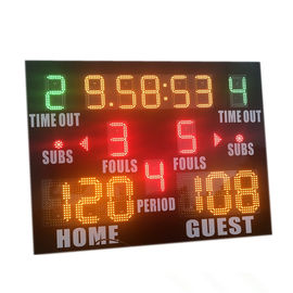 Petit tableau indicateur de basket-ball de lycée de taille populaire avec la disposition standard