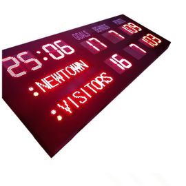 Type d'AFL tableau indicateur électronique de LED avec 18 chiffres dans la couleur rouge pour le club de sport de l'Australie