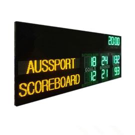 Tableau indicateur électronique de l'Australie AFL avec le nom mené 1200MM x 3000MM X 100MM