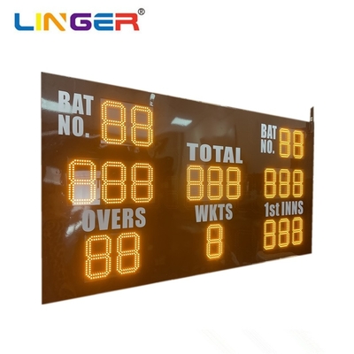 Tableau indicateur de cricket mené par chiffre d'IMMERSION avec l'antenne externe de Lora 5g