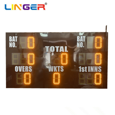 Tableau indicateur de cricket mené par chiffre d'IMMERSION avec l'antenne externe de Lora 5g