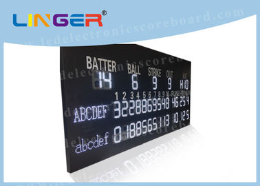 Tableau indicateur multi de base-ball du but LED à télécommande avec la fonction de temps
