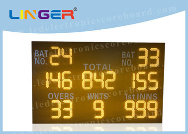 Couleur ambre 110V | puissance de chiffre de l'installation LED de tableau indicateur facile de cricket d'entrée 240V