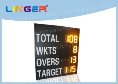 Grand tableau indicateur extérieur de Digital de cricket, tableau indicateur électronique de cricket de 7 segments
