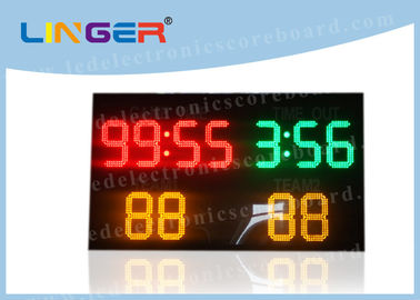 Le sport de Paintall avec 3 couleurs des chiffres de 12&quot; de 300mm a mené le tableau indicateur électronique pour l'usage d'extérieur