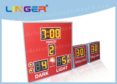 Amber Color With des chiffres de 8&quot; de 200mm a mené le tableau indicateur électronique avec l'horloge de tir de compte à rebours