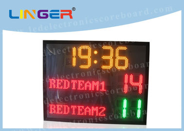 Panneau d'affichage de score de Digital de club de sport, conception adaptée aux besoins du client par tableau indicateur extérieur portatif