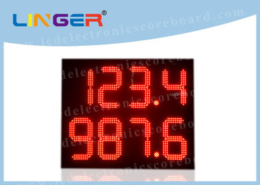 Le prix du gaz multi de la couleur LED d'opération facile signe Digital taille de chiffre de 12&quot; de 300mm
