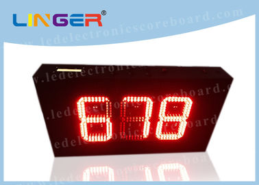 Minuterie rouge de compte à rebours de 888 formats, conception adaptée aux besoins du client par minuterie électronique de compte à rebours