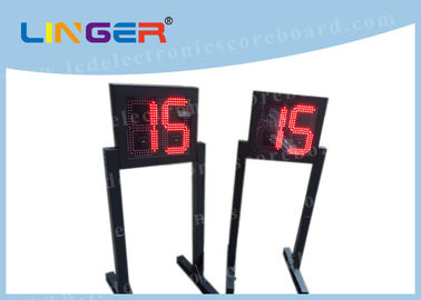 Minuterie adaptée aux besoins du client de pendule à lecture digitale de LED/horloge de tir avec le support de taille de 1m