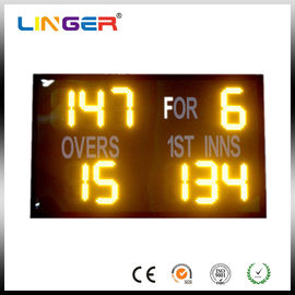 Tableau indicateur facile extérieur de Digital de cricket d'opération avec 2 ans de garantie