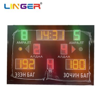 Tableau de bord LED facile à utiliser pour plusieurs sports (basketball, football, etc.)