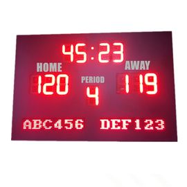 Tableau indicateur de basket-ball de Digital de 7 segments, horloges de score d'université pour le basket-ball