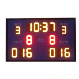 Luminosité de basket-ball électronique portatif de tableau indicateur de puissance faible intense