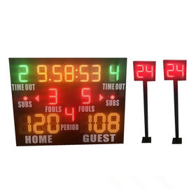 Tableau indicateur standard de basket-ball du petit modèle LED plus la longue durée d'horloge de tir