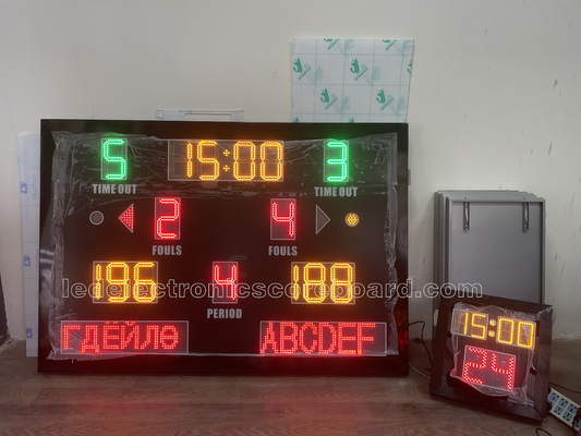 tableau indicateur de basket-ball de 8&quot; de 200mm LED avec la langue mongole