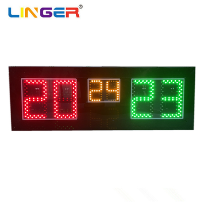 Modèle électronique simple de chiffre d'IMMERSION de tableau indicateur du net-ball LED