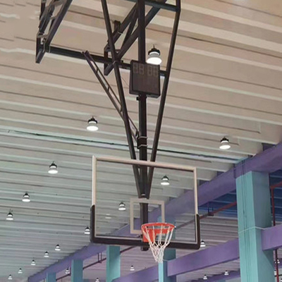 L'acier a suspendu le contrôle sans fil de support électrique de basket-ball
