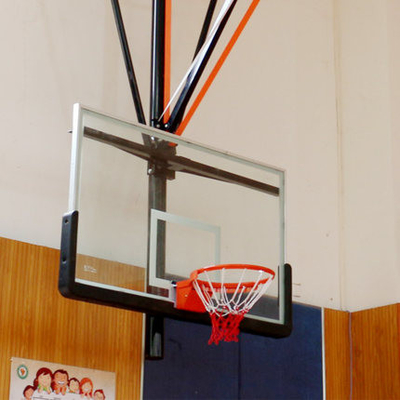 Cercle de basket-ball monté par plafond fixe de panneau arrière 1.83m x 1.22m