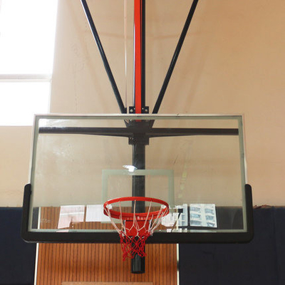 Le plafond électrique adapté aux besoins du client de cercle de basket-ball de gymnase a monté
