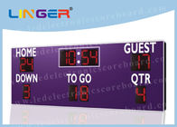 Wireless Buttons Controller Box LED Football Scoreboard For American Football Club