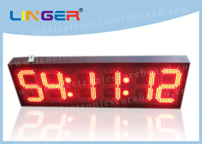 Horloge superbe de minuterie de compte à rebours de l'éclat LED pour la gare ferroviaire à grande vitesse