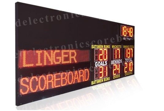 Multi Functions Led Electronic Scoreboard Outdoor Indoor Type 110V ~ 250V